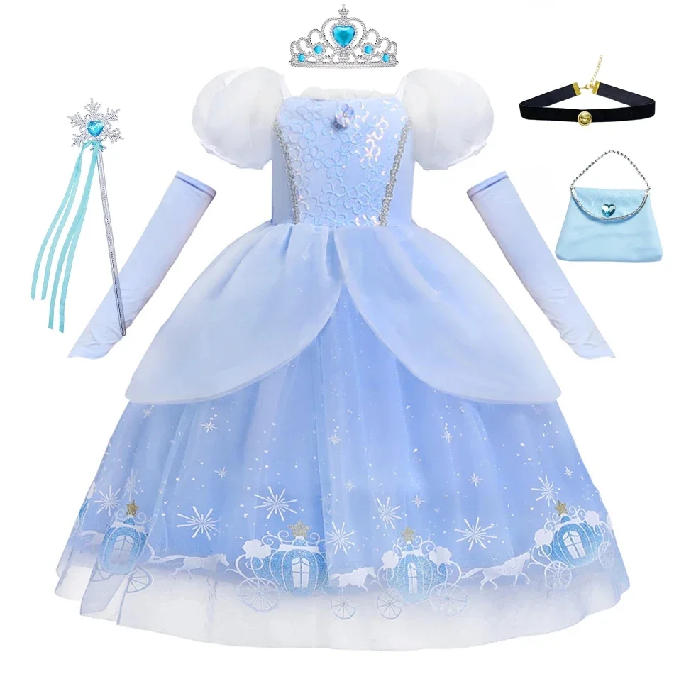 Cinderella Princess Cosplay Dr - Baby Clothing Europe 评论和价格