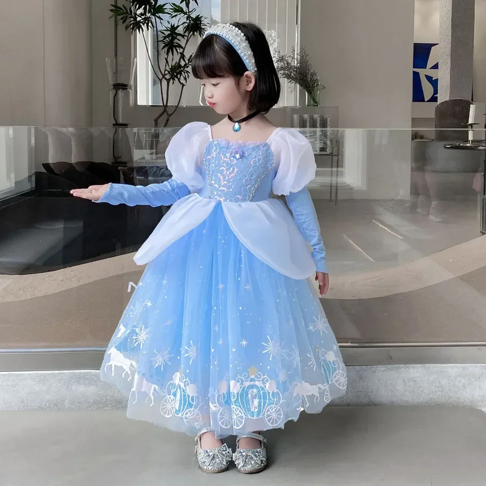 Cinderella Princess Cosplay Dr - Baby Clothing Europe 评论和价格