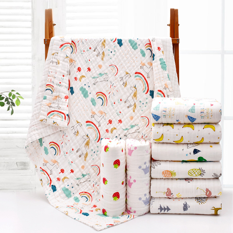 4-Layer Gauze Infant Washcloth - Baby Clothing Fabric 评论和价格