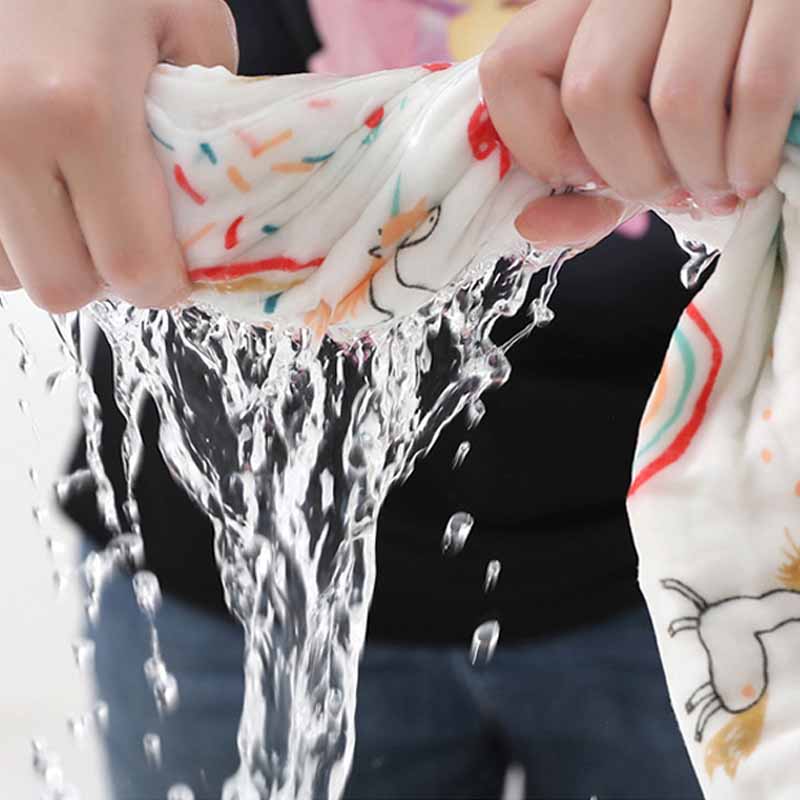 4-Layer Gauze Infant Washcloth - Baby Clothing Fabric 评论和价格