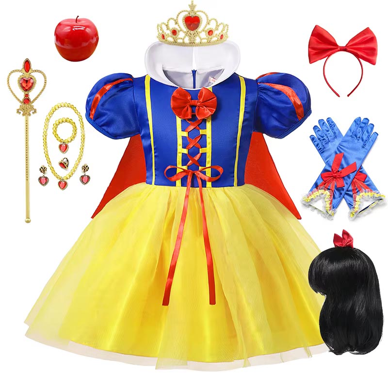 Snow White Princess Dress Kids - Baby Q Clothing 评论和价格