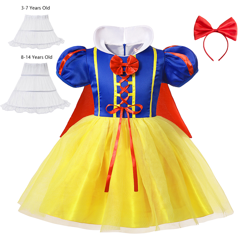 Snow White Princess Dress Kids - Baby Q Clothing 评论和价格