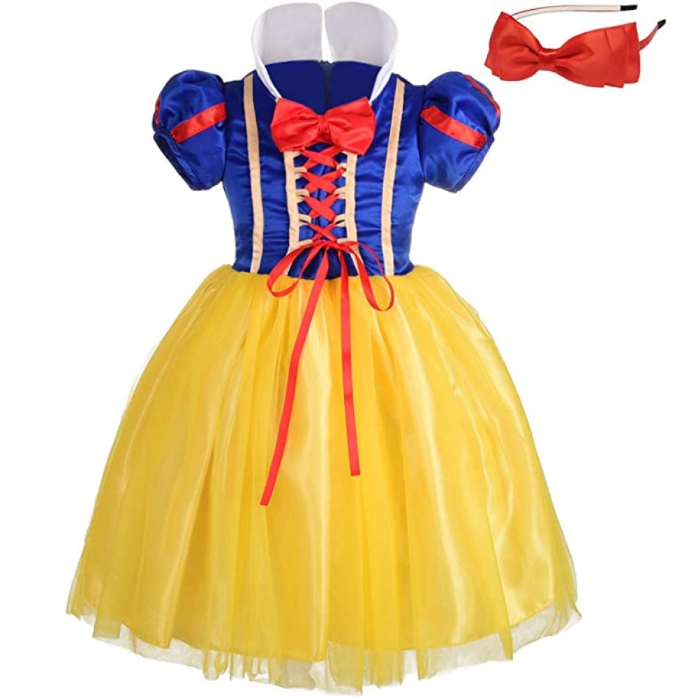 Snow White Princess Dress Kids - Baby Q Clothing 评论和价格