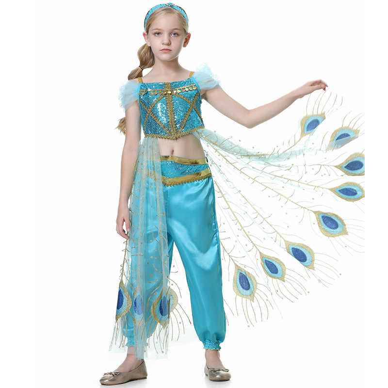 Jasmine Girls Princess Dress M - Baby Q Clothing 评论和价格