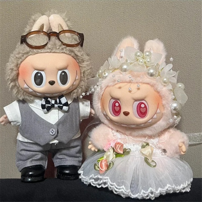 15 17cm For Labubu Doll Weddin - Baby Clothing 1 Year Old 评论和价格