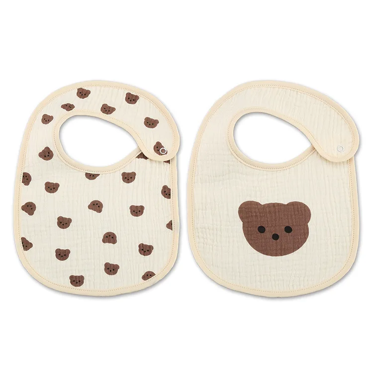 2pcs/set Waterproof Baby Bibs  - Baby Clothing Fabric 评论和价格