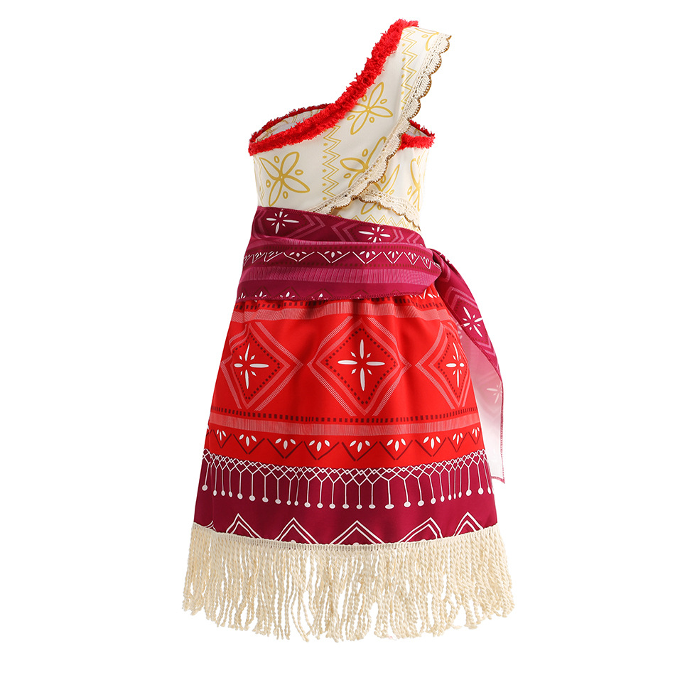 Halloween One-Shoulder Moana G - Baby Q Clothing 评论和价格