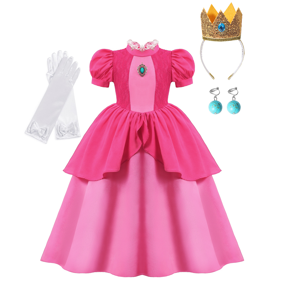 Peach Cosplay Dress Girl Movie - Baby Clothing Europe 评论和价格