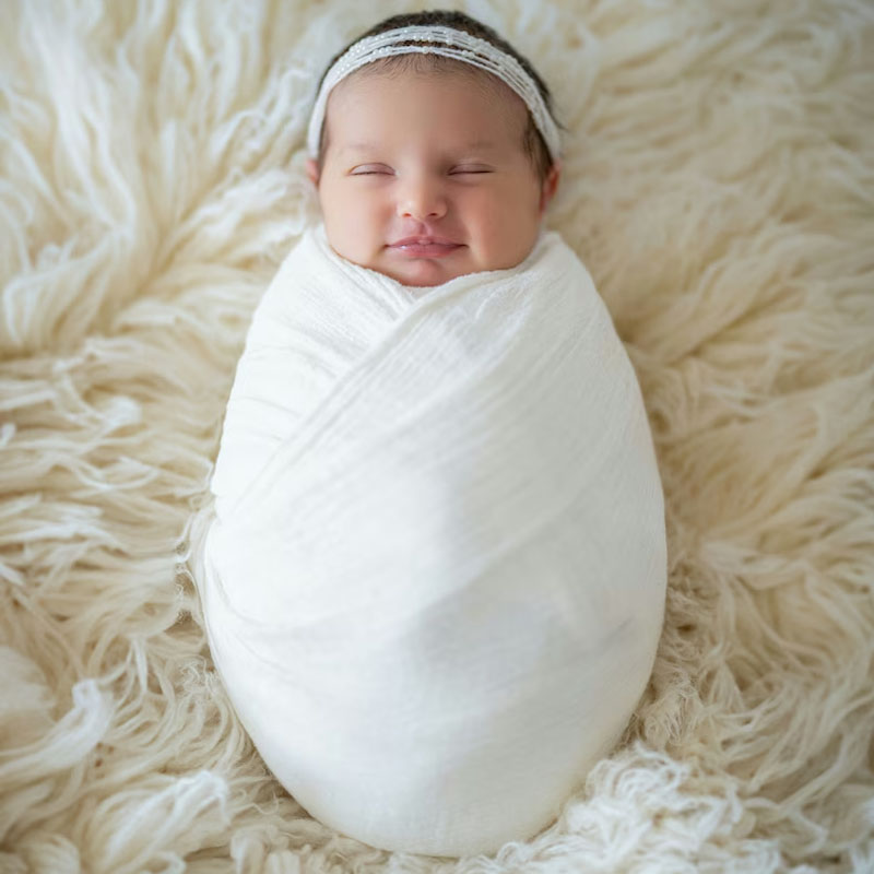 1pcs/ Newborn Photography Wrap - Baby Clothing Fabric 评论和价格