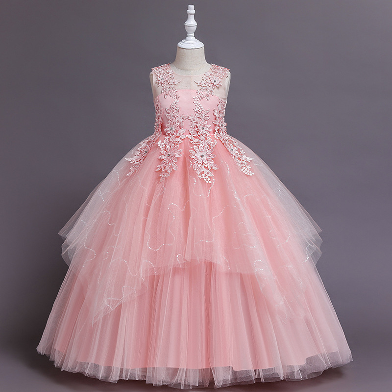 Girls' Bridesmaid Wedding Dres - Baby Clothing 1 Year Old 评论和价格
