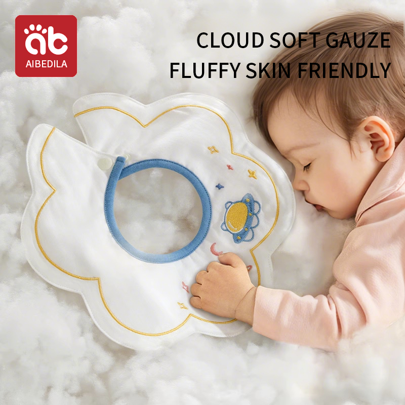 AIBEDILA 3/5Pcs Baby Bibs Cott - Baby Clothing Fabric 评论和价格