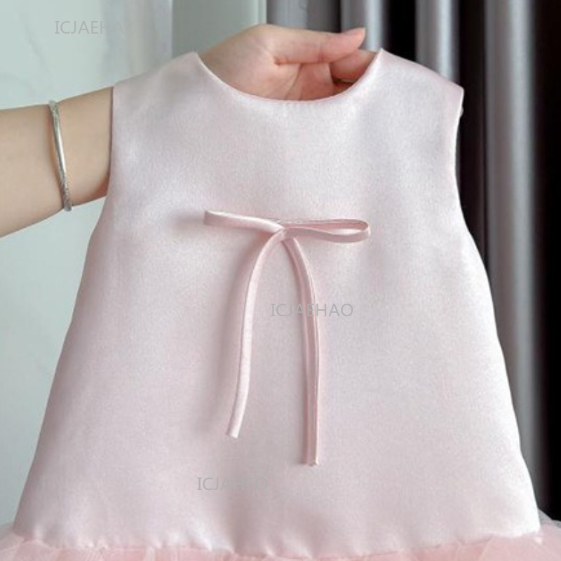 Party Dress Pink Baby Girls Ve - Baby Z Clothing 评论和价格