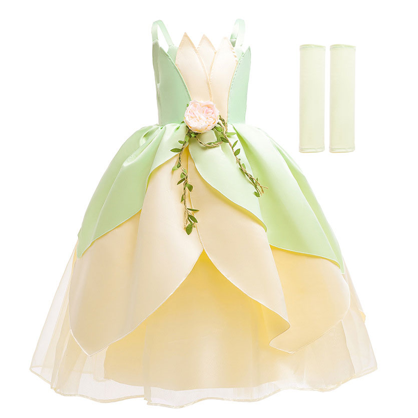 Kids Role Play Princess Dress  - Baby Q Clothing 评论和价格