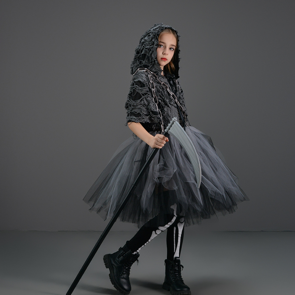 Halloween Death Dress Up Costu - Baby Q Clothing 评论和价格