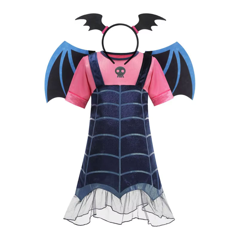 Kids Girls Vampire Bat Hallowe - Baby Clothing Europe 评论和价格