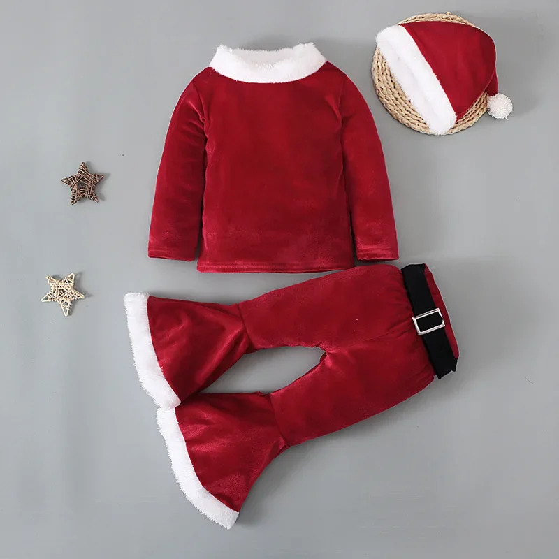2024 Kids Christmas Santa Clau - Baby Clothing Unit 评论和价格