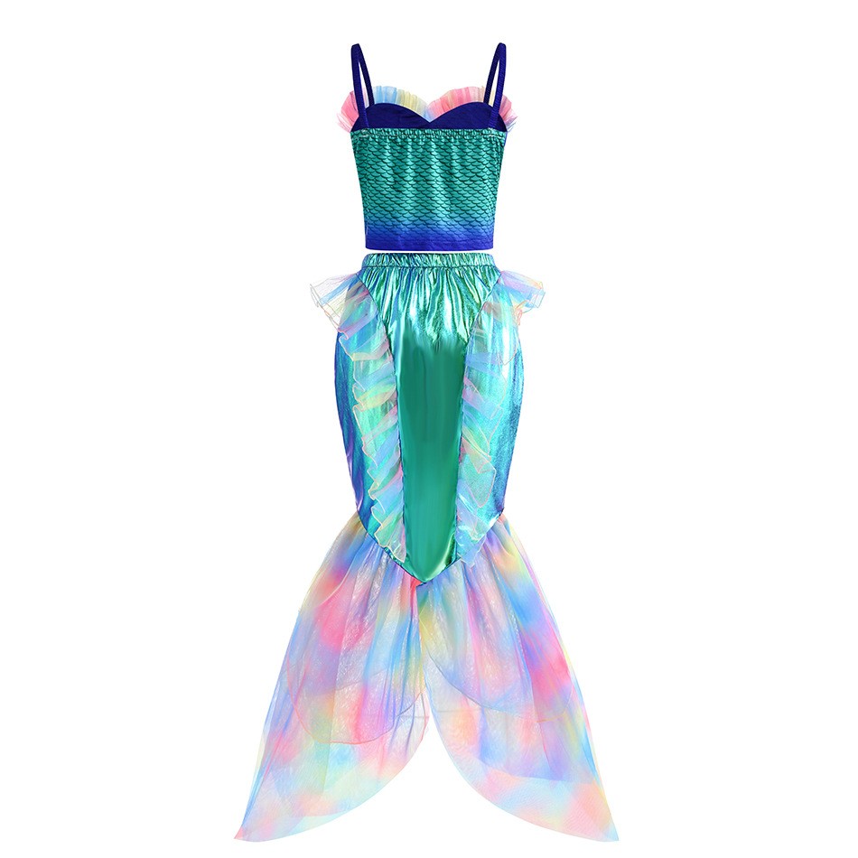 Disney Mermaid Dress Up Costum - Baby Q Clothing 评论和价格
