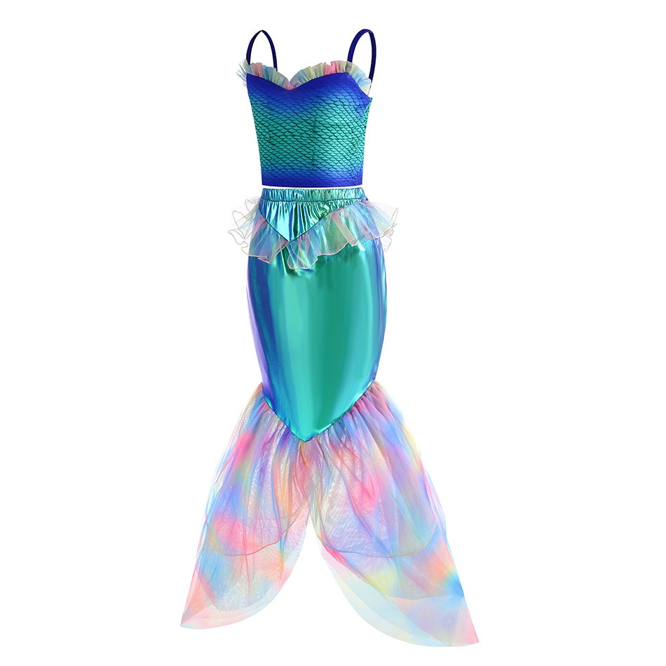 Disney Mermaid Dress Up Costum - Baby Q Clothing 评论和价格