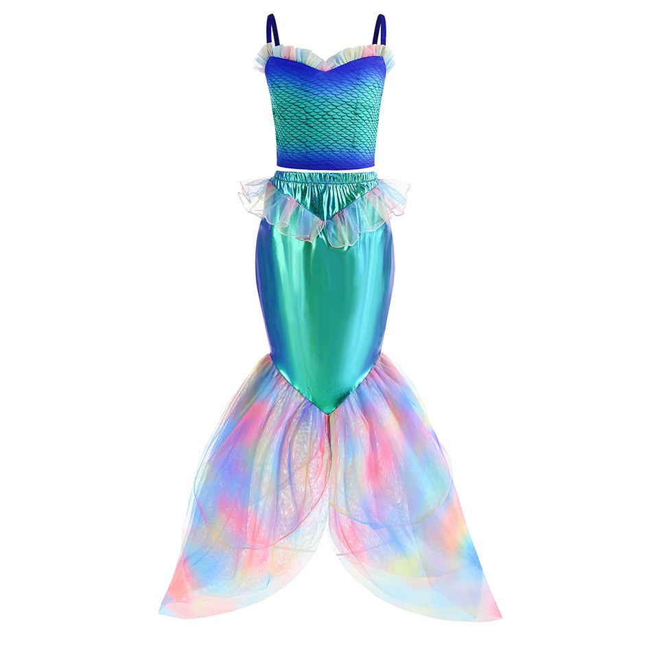 Disney Mermaid Dress Up Costum - Baby Q Clothing 评论和价格