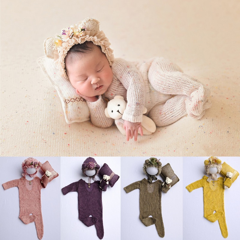 Newborn Photography Props  New - Baby Clothing Onesies 评论和价格