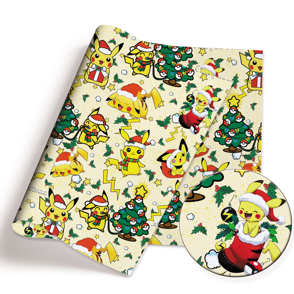 Pokemon Cartoon Fabric140*50cm - Baby Clothing Fabric 评论和价格