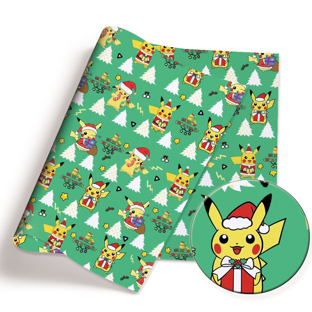 Pokemon Cartoon Fabric140*50cm - Baby Clothing Fabric 评论和价格