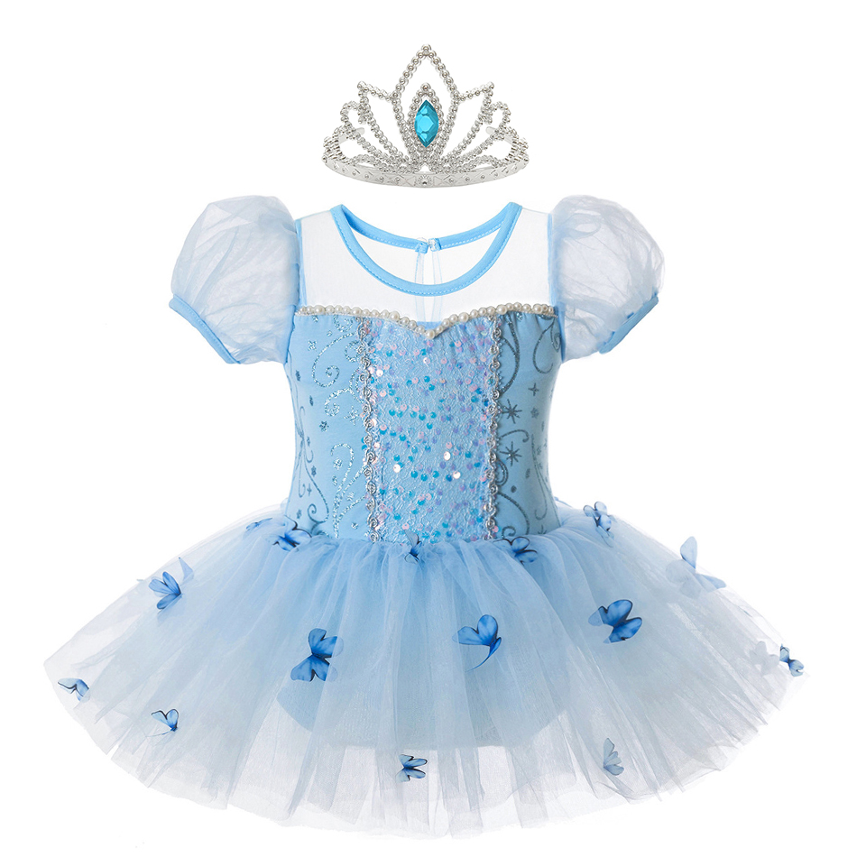 Cinderella Dancing Dress Girls - Baby Q Clothing 评论和价格