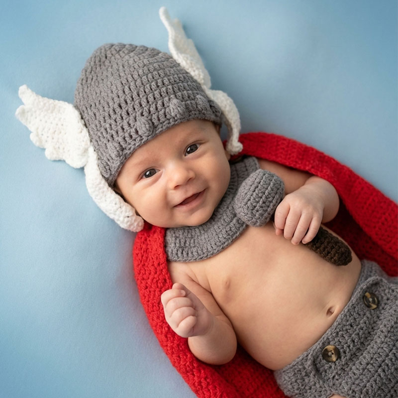 Newborn Photography Props Thor - Baby Clothing 1 Year Old 评论和价格